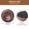 Premium Solid Wood Furniture Pads 4-Pack, Shock-Absorbing, Scratch-Proof Floor Protectors