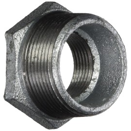 B&K Industries 511-975BG Galvanized Bushings, Stainless Steel, 1-1/2" x 1"