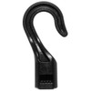 West Coast Paracord Black Hard Plastic Cord End Hooks with