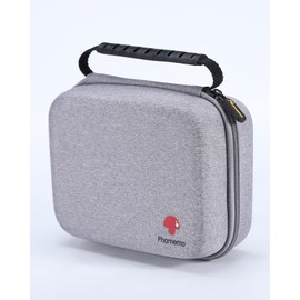 Phomemo EVA Hard Case M220 Label Maker Printer or Phomemo-M110 M120 M200 M221 Label Maker - Holder Case for Label Maker Machine with Tape, with Mesh Pocket for Accessories (Case Only)