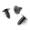 VVO Fasteners Plastic Windscreen Cowl or Scuttle Panel Clip, Black