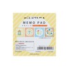 Sunstar Stationery S2846888 Mizutama Memo, Square, Yellow