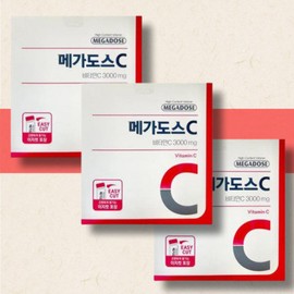 Korea Eundan Megadose C Vitamin C 3000 3g x 100 packs 3 boxes GG / 고려은단 메가도스C 비타민C 3000 3g x 100포 3박스 GG