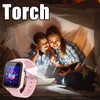 PTHTECHUS-Reloj Inteligente Educativo para Niños,Podómetro Smartwatch para Niña, Teléfono, Modo