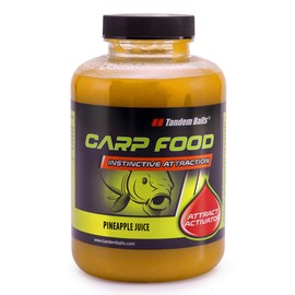 Tandem Baits Carp Food Attract Activator Pineapple Juice, Fish Attractors, Carp Fishing Without Effort, Big Fish Bait, Carp Accessories for Professionals & Hobby Anglers 500 ml