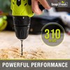 SnapFresh SnapFresh 20V Cordless Drill Set, 3/8" Power Drill with