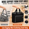 Steadtep 2-in-1 Sewing Machine Case for SINGER, for Brother, for