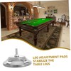 Kisangel Pool Table Leg Adjusters Billiard Table Leveling Feet Stability