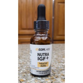 GDRLabs GDR Labs Nutra IGF+ Healthy Aging Drops Dietary Supplement, 1 FL. OZ