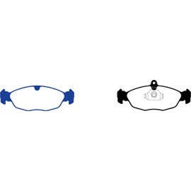 EBC Brakes DP31198C Redstuff Ceramic Low Dust Brake Pad