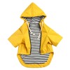 Dog Raincoat with Zip, Reflective Buttons, Pockets, Rain-resistant and Water-resistant,