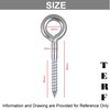 TERF® 12mm X 90mm Welded Screw Eye 12mm X 90mm