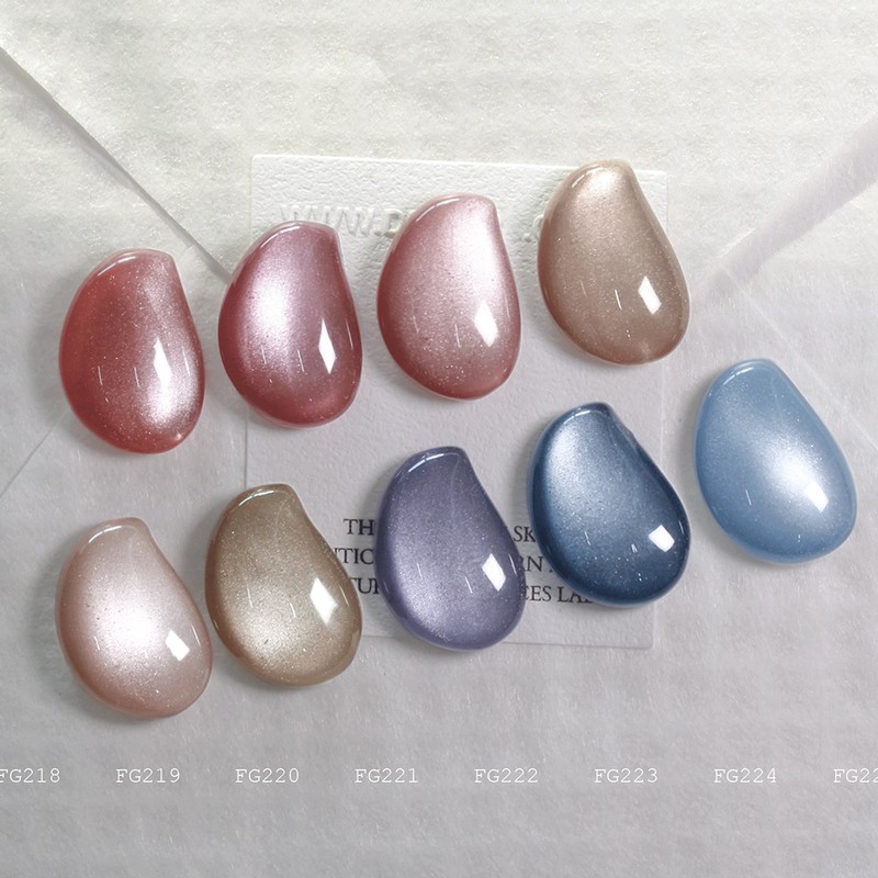 From the Nail Sepia 9 types of individual magnetic gel