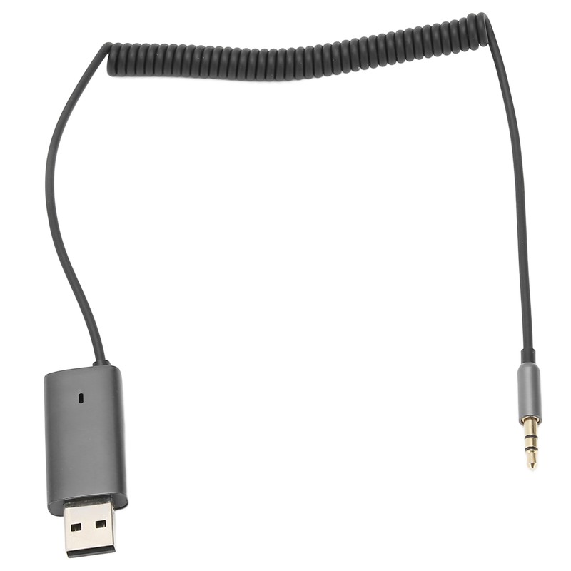 Bluetooth 5.1 Aux Adapter Built in Mic Hands Free Call