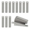 StayMax Metal Engraving Blanks Stamping Blanks Stainless Steel Rectangle Blank