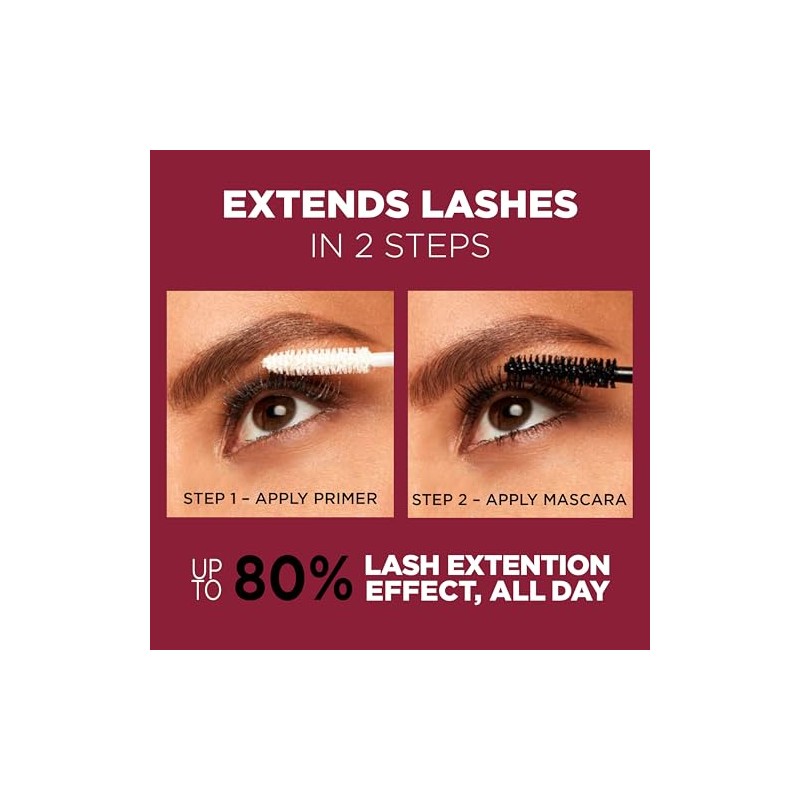 L'Oréal Paris Makeup Double Extend Beauty Tubes Lengthening 2 Step