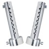 Amavoler 2 Pcs Motorcycle Exhaust Silencer Motorbike Muffler Insert Baffle