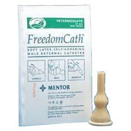 Freedom Cath Latex Self-Adhering Male External Catheter, 35 mm - 30 Each / Box