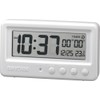 RHYTHM 8RDA72SR03 Waterproof Timer with Digital Clock Aqua Proof White