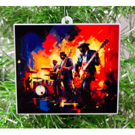 Jazz Music Ornament