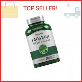 Piping Rock Prostate Supplement for Men | ProstAid Herbal Complex | 200 Capsules