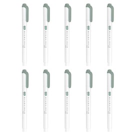 Zebra B-WKT7-MMG Highlighter, Mild Moss Green, 10 Count