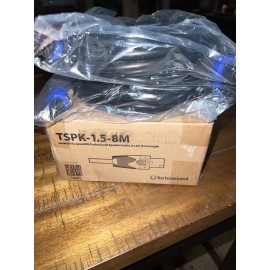 Neutrik 2x Turbosound tspk-1.5-8M NL4 Speakon Cable 26’ Neutrik Speaker Wire NL4FX