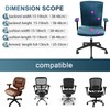Tallew 4 Pcs Office Chair Covers Set Computer Universal Protective