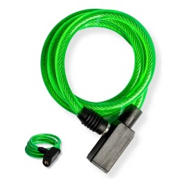 Lion Tools 7443 candado para bicicleta de espiral cadena cable con llave multiusos
