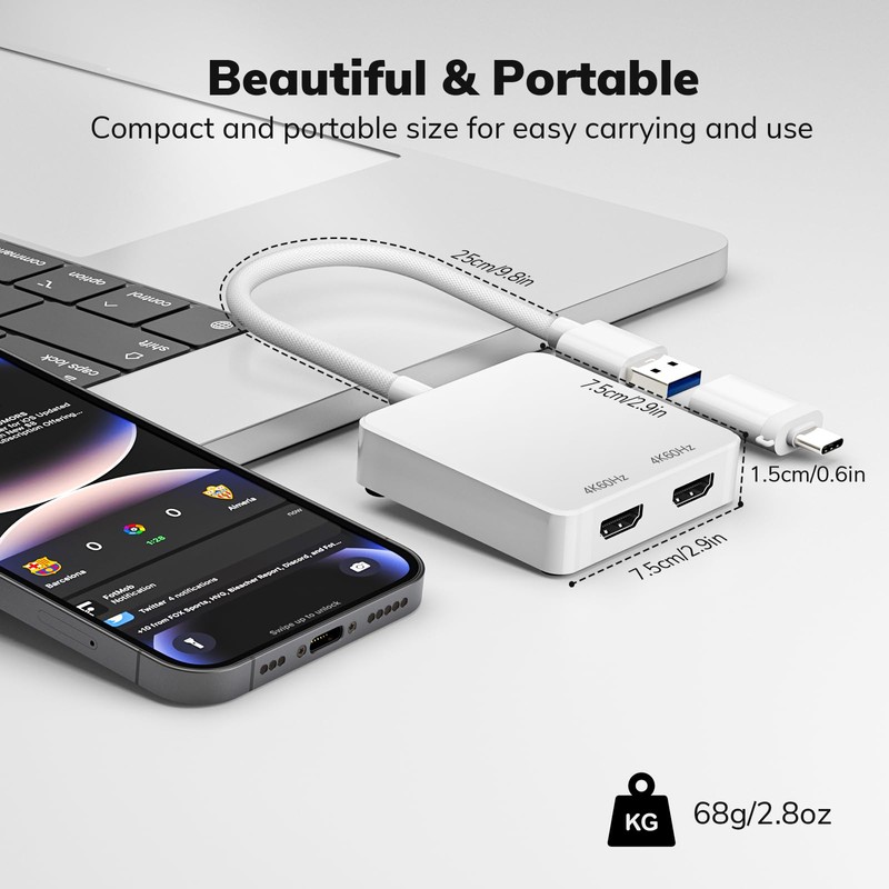 AoilxRcy USB to HDMI Adapter