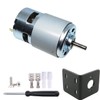775 DC Motor DC 24V Max 20000RPM Ball Bearing Large