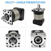 80mm Servo Planetary Gearbox Speed Reducer 10:1 Ratio for 19mm