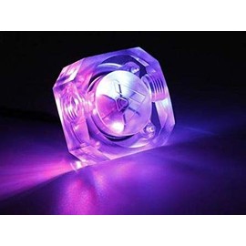 Barrow LRC 2.0 Version G1/4" RGB Flow Meter - Clear/Sapphire Blue