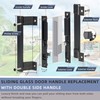 T-HAKEN Sliding Glass Door Replacement with Handles on Both Sides,