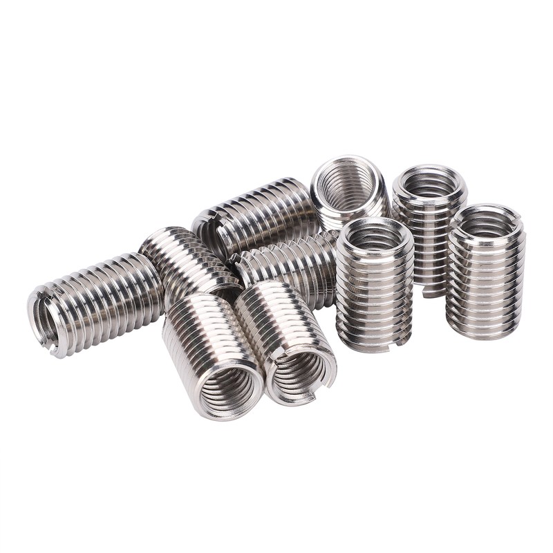 10Pcs Thread Inserts Reducing Nut Repair Tool 303 Stainless Steel