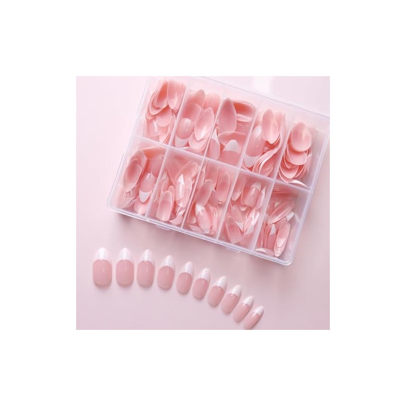 120 Piezas Uñas Postizas, Uñas Postizas Cortas, Uñas Press On