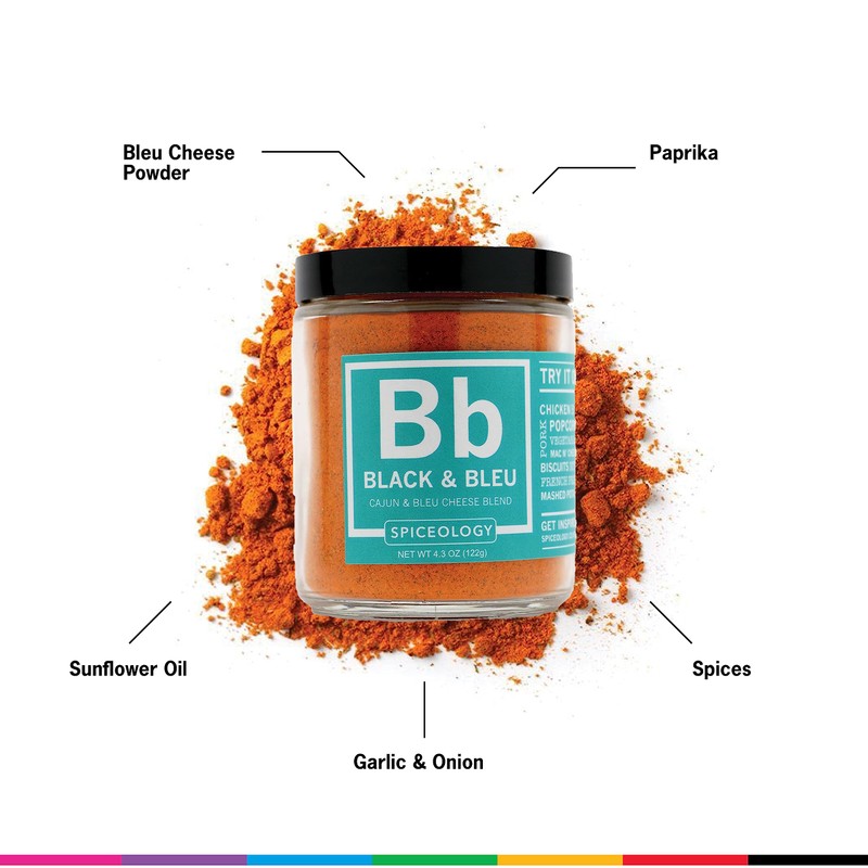Spiceology – Cajun Seasoning – Gourmet Blend of Real Bleu