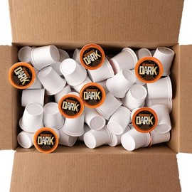 Fresh Roasted Coffee, Seriously Dark Artisan Blend, Kosher | 96 Pods for K Cup Brewers