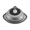 WUSILILU Corner Basin Sink, Countertop Mounted Stainless Steel Single Bowl