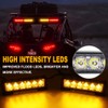 FOXCID 2 X 6 LED 9 Modes Traffic Advisor Emergency