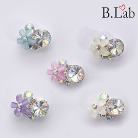 View Lab Flower nail parts, stones, cubic zirconia, crystals, nail materials, DIY nails, nail decoration, nail art parts / 꽃 네일파츠 스톤 큐빅 크리스탈 네일재료 셀프네일 네일꾸미기 네일아트파츠