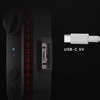Bike Camera with Tail Light, 1080P HD 150 Wide Angle