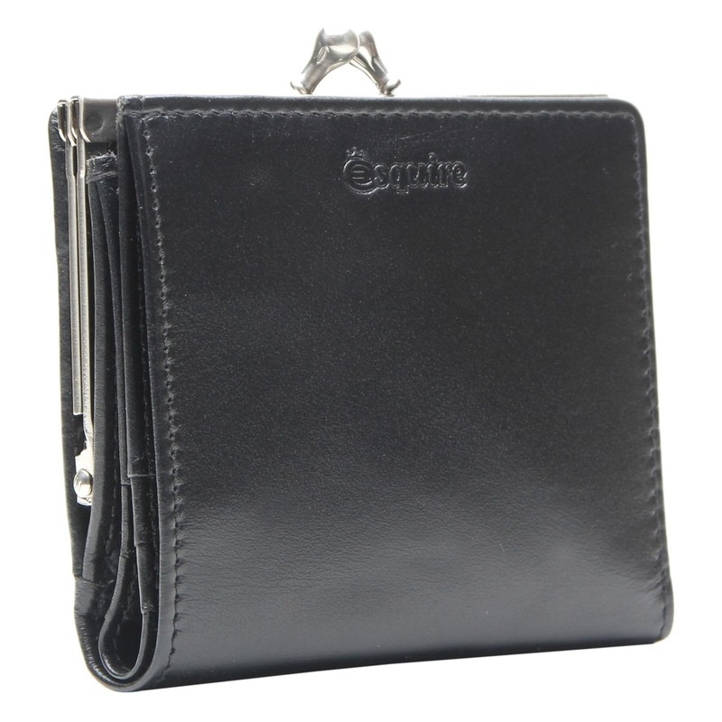 Esquire New Silk Wallet Black, black, Classic