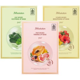 JM Solution [Total 30 Sheets] JM Solution Halal Infused Mask Pack 3-Piece Set Soothing, Firming, Brightening, 1 Pack, 30 Sheets / [총 30매] 제이엠솔루션 할랄 인퓨즈드 마스크팩 3종 세트 수딩 퍼밍 브라이트닝, 1개, 30개입