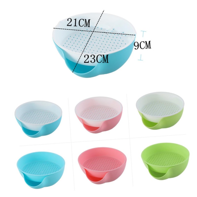 MAGICLULU Serving Dish with Snack Compartment Nut Bowl for Edamame