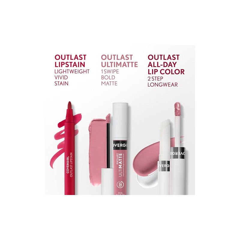 CoverGirl Outlast all day lipcolor - 585 mauve muse