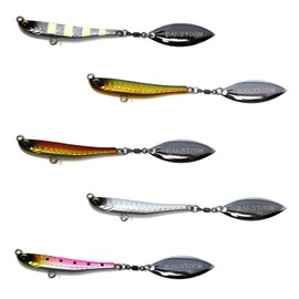 Braid Jig Swimmer, 1.1 oz (30 g), Set of 5, Metal Jig, Lure, Blade, Flushing, Blade Jig, Jigging, Shore Jigging, Bakstorm, Bakstorm, Bakstorm, Fishing, Fishing Tackle Flounder, Sawara (30 g, 5 Pack)