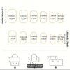 24pcs Short Square Shape Press On Nails, Fake Nail With
