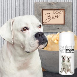 The Blissful Dog White Boxer Unscented Nose Butter, 2 oz Tube