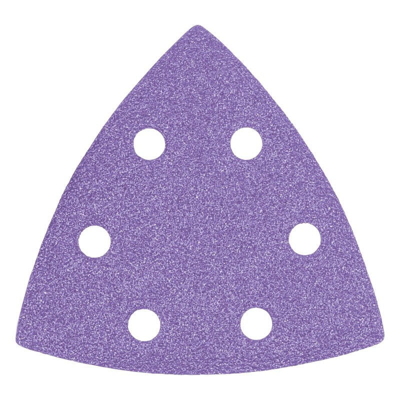 Trend Aluminium Oxide 93mm Delta 180 Grit Abrasive Sanding Sheets,